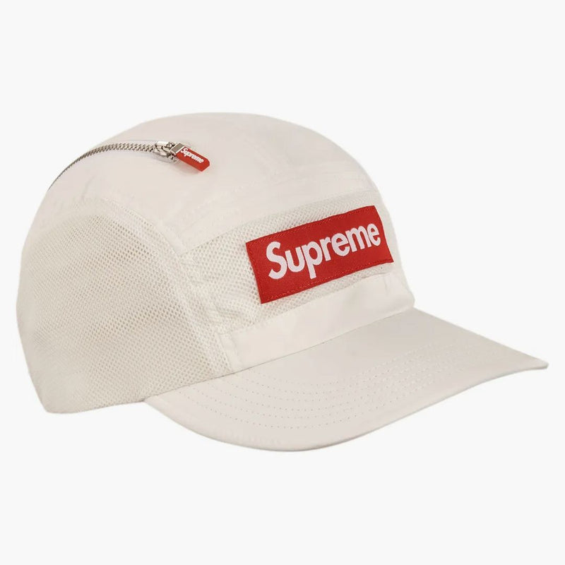 White White Supreme Zip Mesh Camp (FW20)