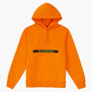 Supreme Zip Pouch Hooded Sweatshirt Orange