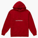 Supreme Zip Pouch Hooded Sweatshirt Red
