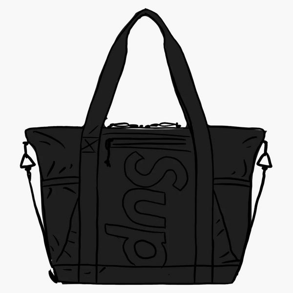 Nejvyšší zip mrtvý (SS21) černá