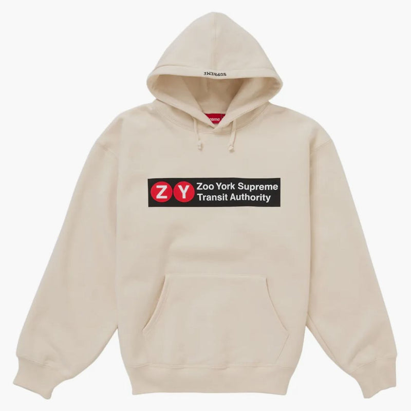 Supreme Zoo York Hooded Sweatshirt White