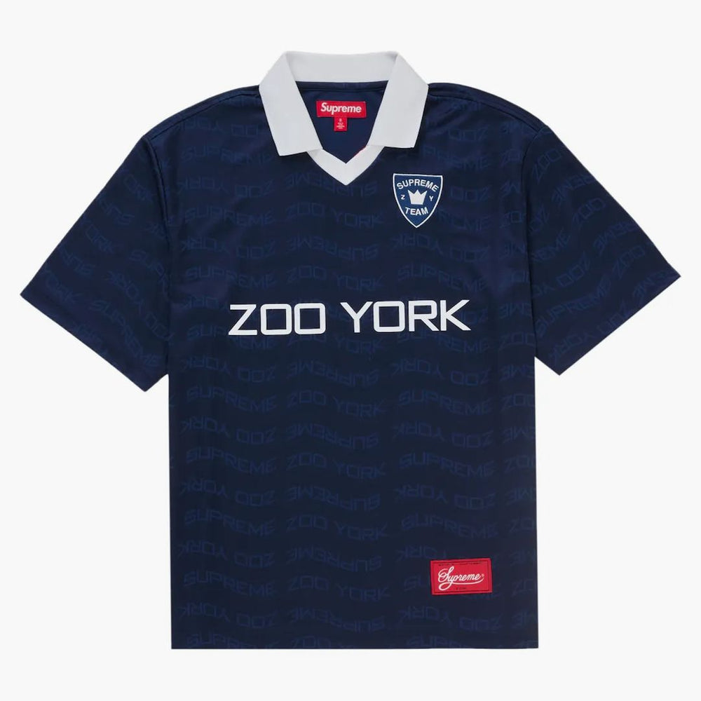 SupremeZooYorkSoccerJerseyNavy