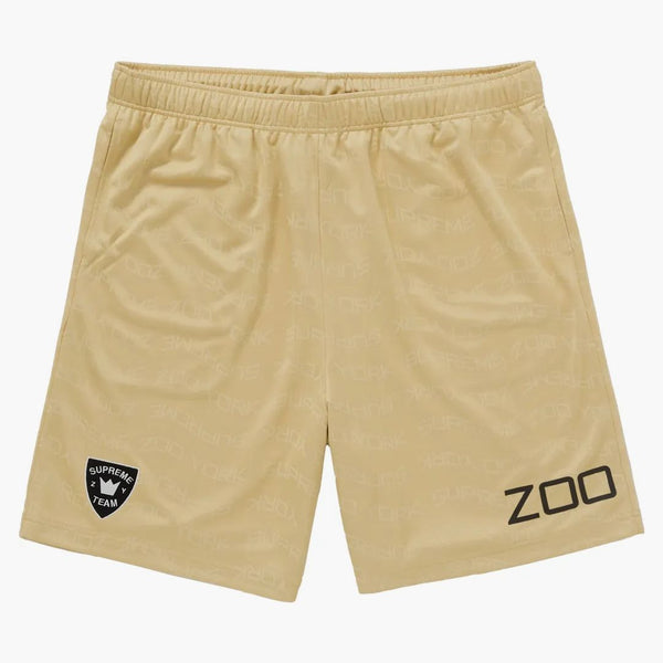 Supreme Zoo York Soccer Short Light Yellow