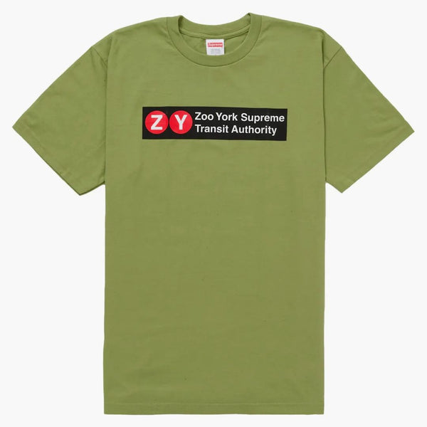Supreme Zoo York Transit Tee Olive