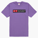 Supreme Zoo York Transit Tee Purple