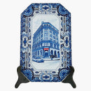 Supreme Royal Delft Hand-Painted 190 Bowery Large Plate Blue