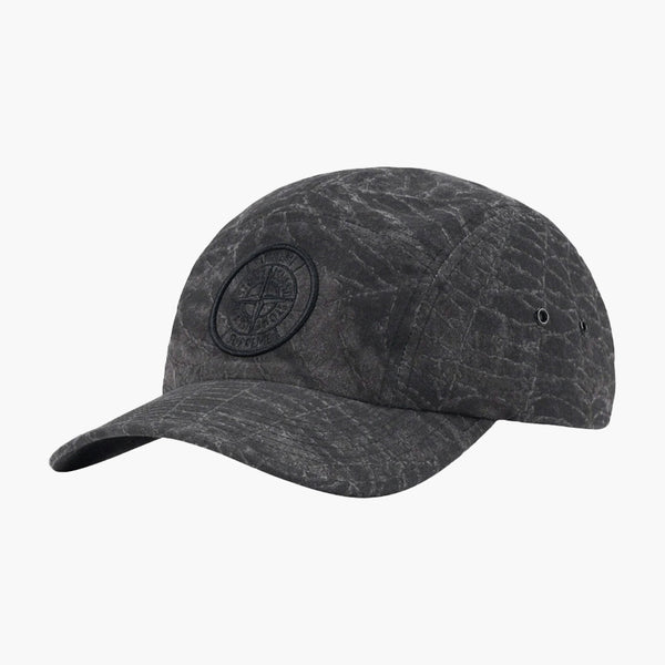 Supreme/Stone Island Camp Cap Black