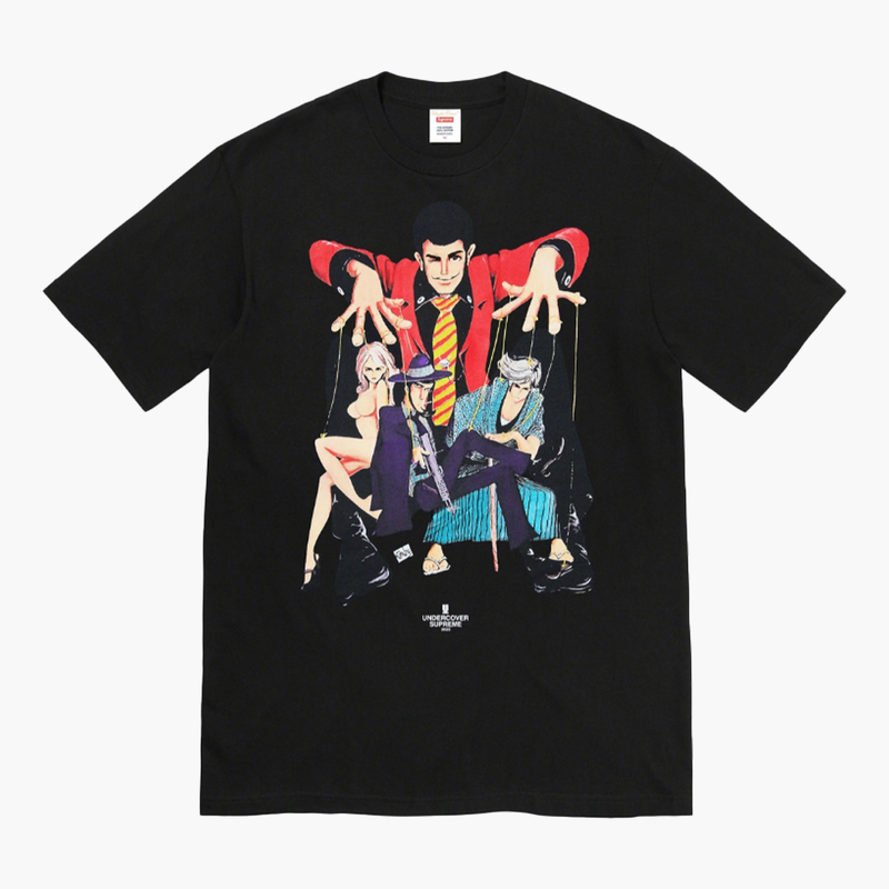 Supreme/Undercover Lupin Tee Black