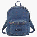Supreme B.b. Simon Denim Backpack Washed Indigo