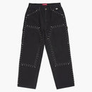 Supreme B.B. Simon Studded Double Knee Painter Pant Black