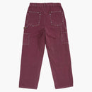 Supreme B.B. Simon Studded Double Knee Painter Pant Burgundy