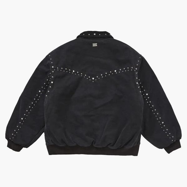 Supreme B.B. Simon Studded Work Jacket Black