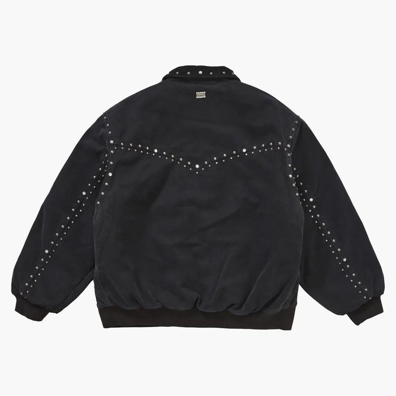 Supreme B.b. Simon Studded Work Jacket Black