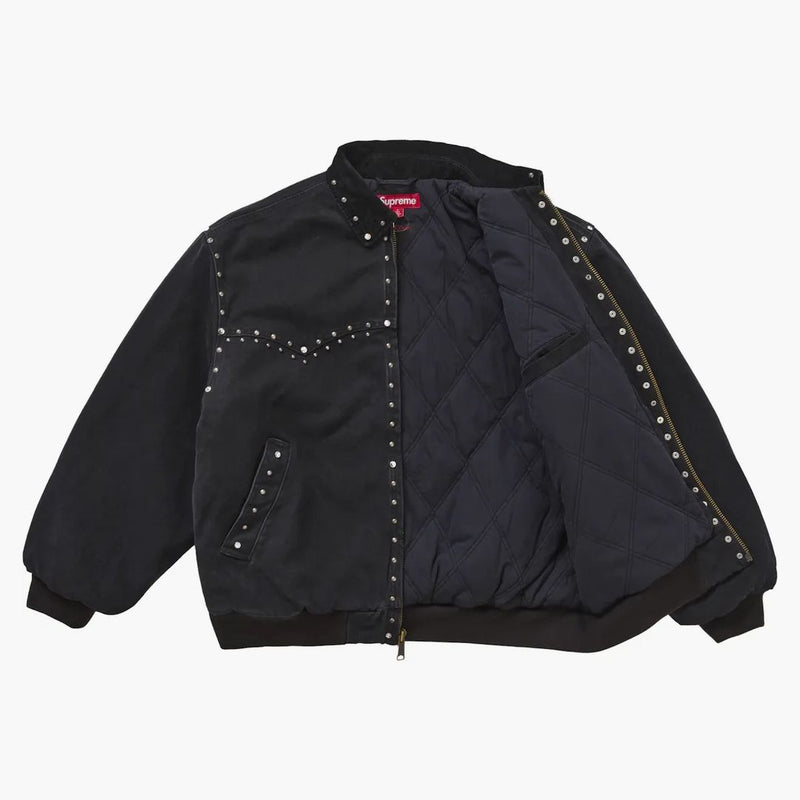 Supreme B.b. Simon Studded Work Jacket Black