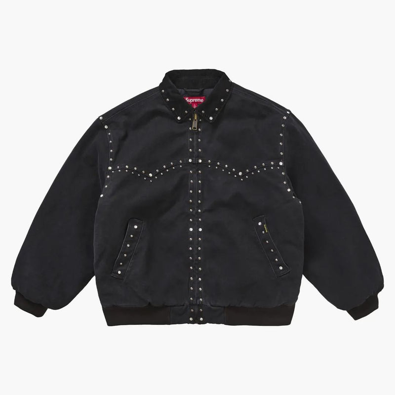 Supreme B.b. Simon Studded Work Jacket Black