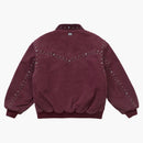 Supreme B.B. Simon Studded Work Jacket Bourgogne