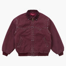 Supreme B.B. Simon Studded Work Jacket Bourgogne