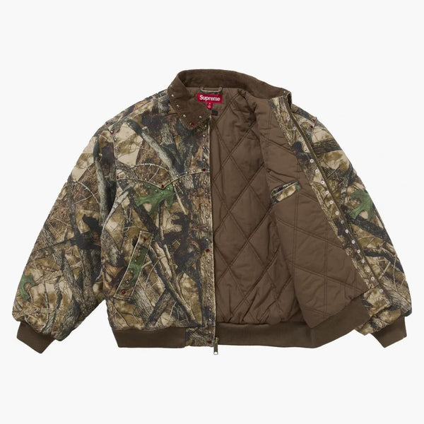 Supreme B.b. Simon Studded Work Jacket Truetimber Htc Fall Camo