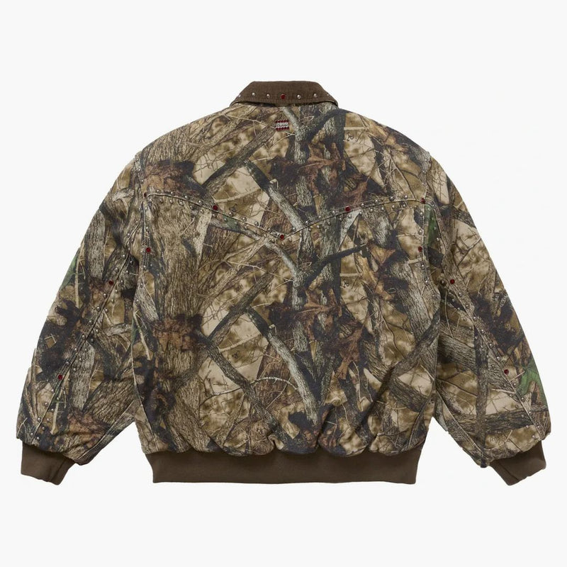 Supreme B.b. Simon Studded Work Jacket Truetimber Htc Fall Camo