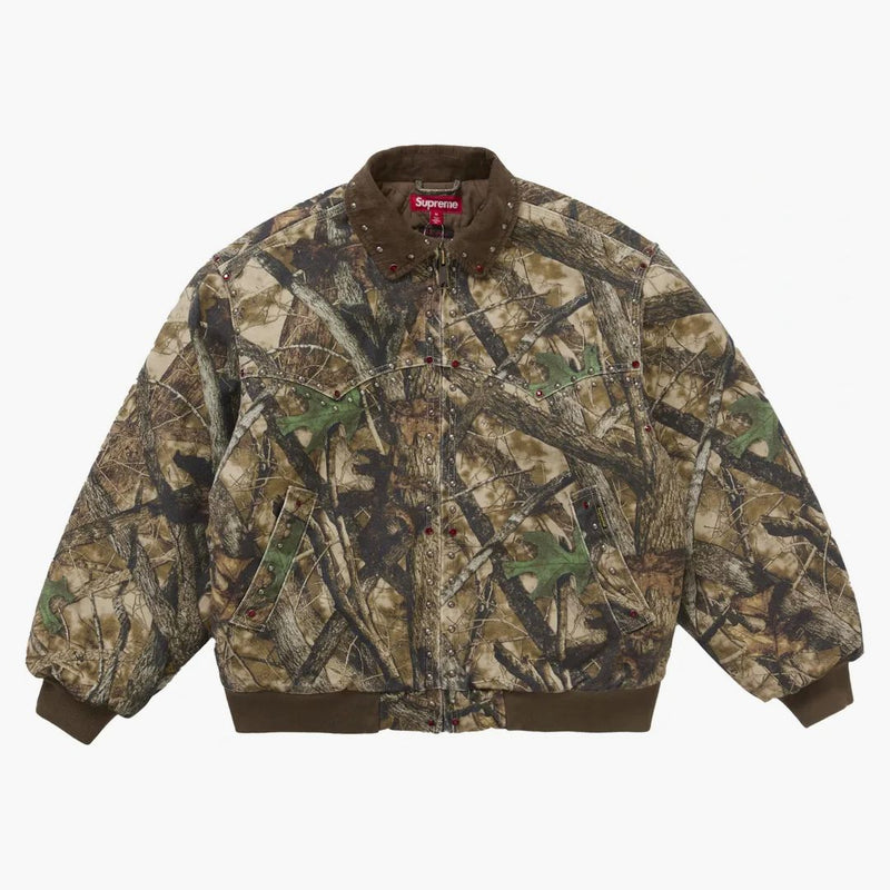 Supreme B.b. Simon Studded Work Jacket Truetimber Htc Fall Camo
