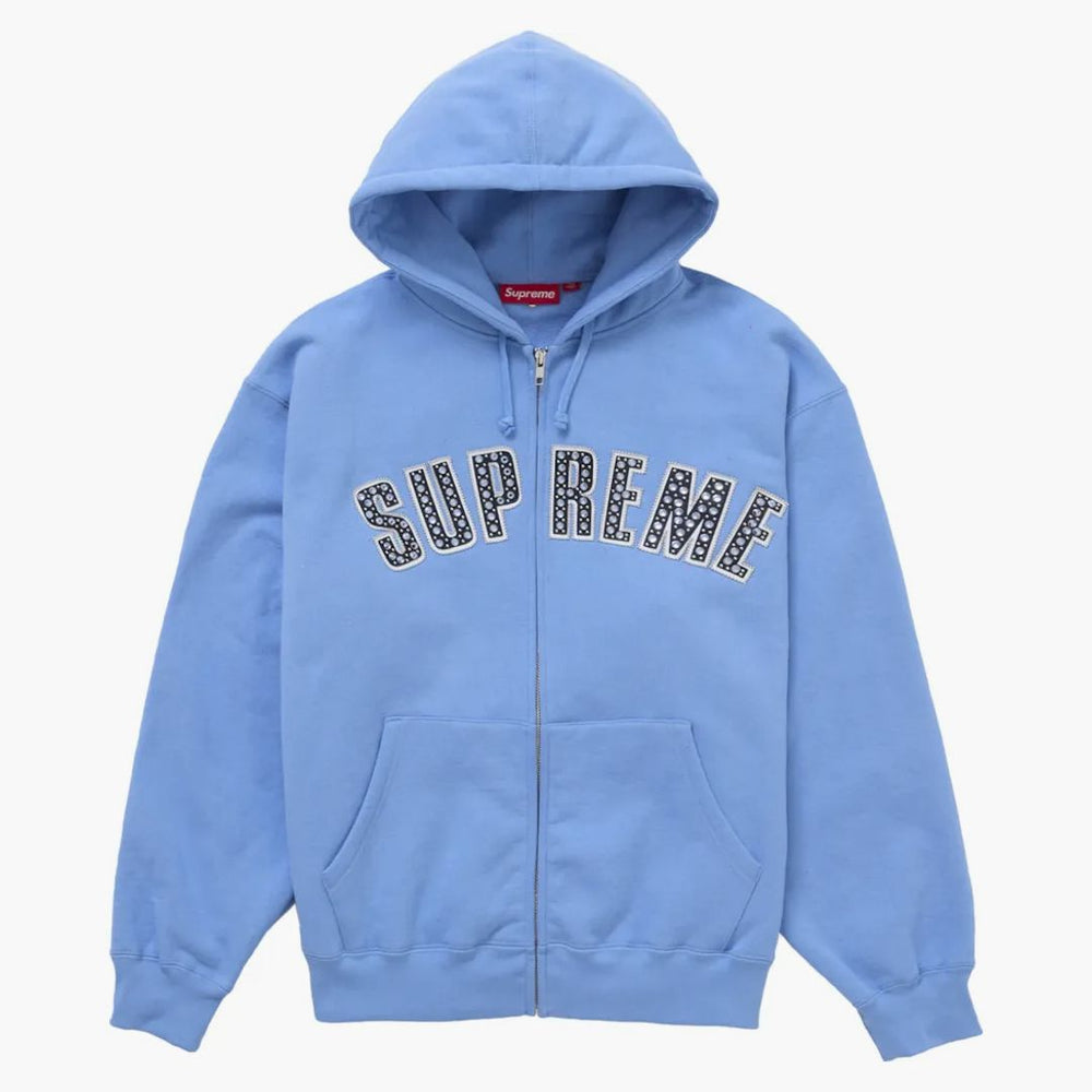 B.B. Simon Zip Up Hooded Sweatshirt ＸＸＬ Supreme B.B. Simon Blue Blue - Kup w Hypenegan