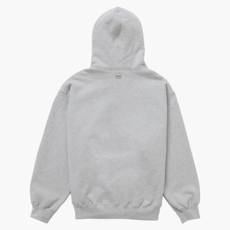Supreme B.B. Simon Zip Up Hooded Sweatshirt Heather Grey