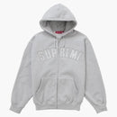 Supreme B.b. Simon Zip Up Hooded Sweatshirt Heather Grey