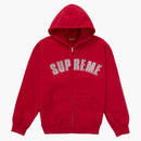 Supreme B.B. Simon Zip Up Hooded Sweatshirt Red