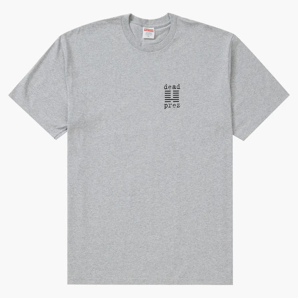 Supreme Dead Prez Tea Heather Gray