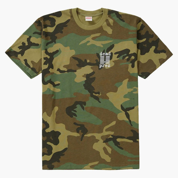 Nejvyšší mrtvý Prez Tee Woodland Camo