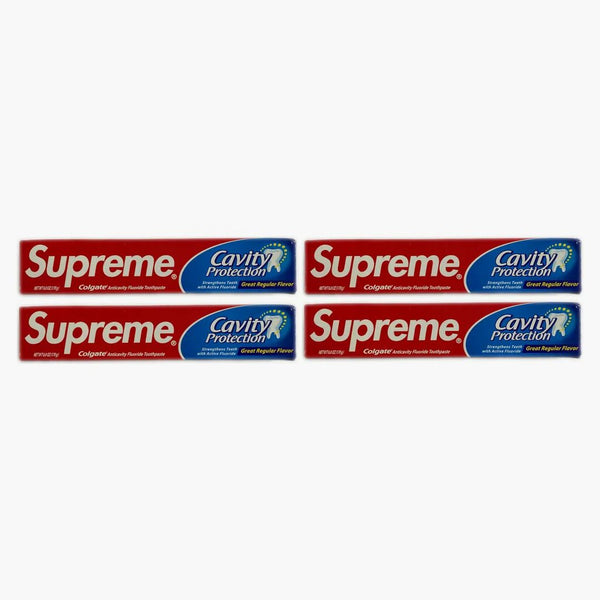 Supreme x Colgate Toothpaste 4x Lot (not fit for human use)