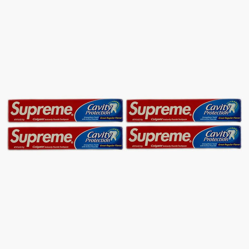 Supreme x Colgate Toothpaste 4x Lot (not fit for human use)