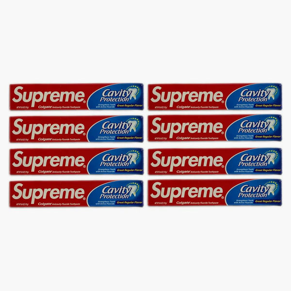 Supreme x Colgate Toothpaste 8x Lot (not fit for human use)