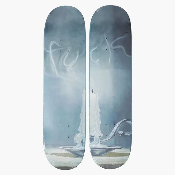Supreme X Dan Colen Fuck skateboard set