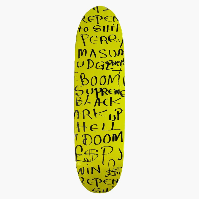 Supreme X Lee Scratch Perry Black Ark Cruiser Deck Black/Fluorescent Yellow Set