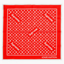 Supreme X Louis Vuitton Monogram Bandana Red
