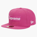 Supreme X New Era Breast Cancer Awareness Box Logo Fitted Hat Pink