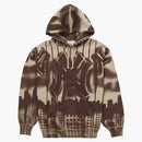 Supreme X New York Yankees Airbrush Hooded Sweatshirt Clay