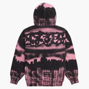 Supreme X New York Yankees Airbrush Hooded Sweatshirt Pink