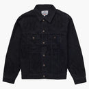 Supreme x New York Yankees Denim Trucker Jacket Washed Black