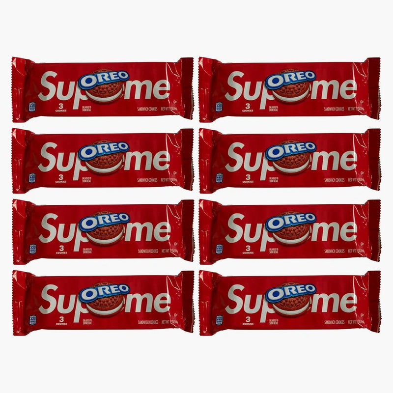 Supreme X Oreo 3-Pack 8x Lot (inte passar för livsmedel)