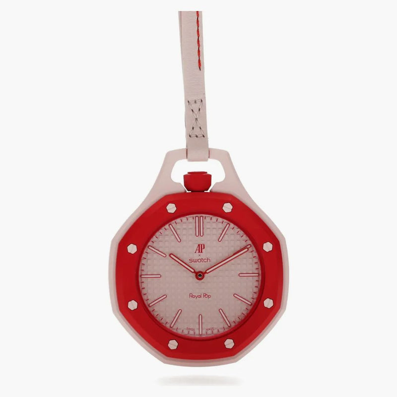 Swatch X Audemars Piguet Ap Bioceramic Royal Pop Otto Rosso Ssx03r100n