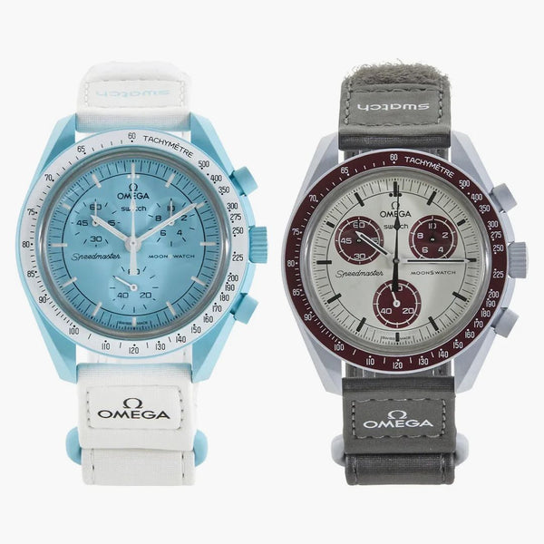 Swatch x Omega Bioceramic Moon Set Urano e Plutone