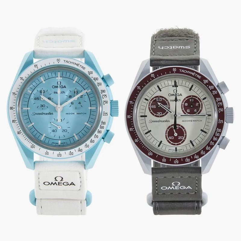 Swatch x Omega Bioceramic Moon Set Urano e Plutone