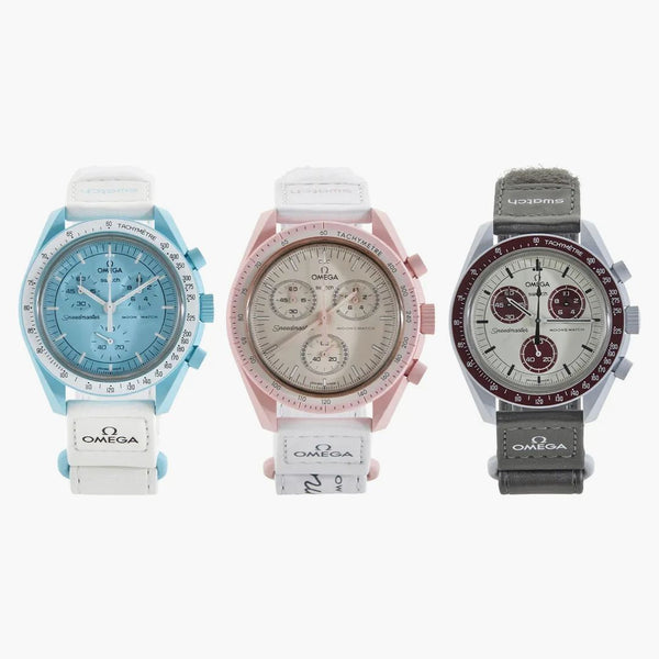Swatch x Omega Bioceramic Moon Top 3 Set Urano, Venus e Plutone