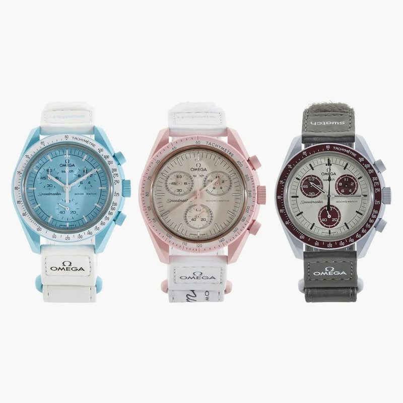Swatch x Omega Bioceramic Moon Top 3 Set Urano, Venus e Plutone