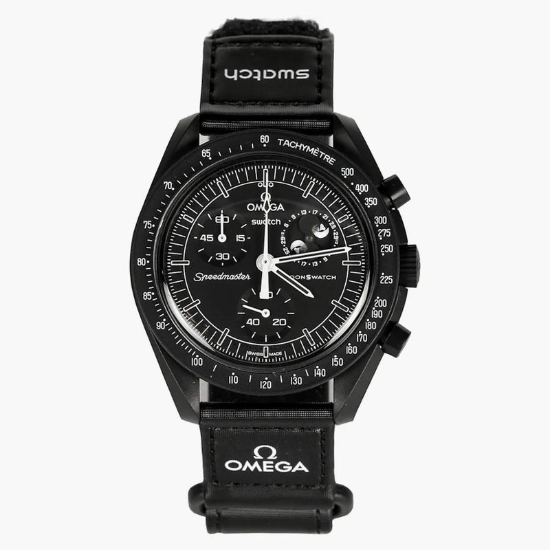 Swatch x Omega Bioceramic Moonswatch Mission to Moonfase Snoopy