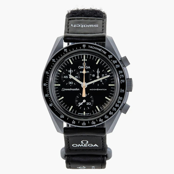 Swatch x Missione Moonswatch bioceramica Omega al modello di fiocco di neve di luna SO33M102-112