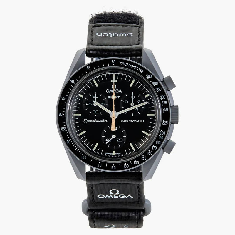 Swatch x Missione Moonswatch bioceramica Omega al modello di fiocco di neve di luna SO33M102-112