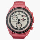 Swatch X Omega Bioceramic Moonswatch Mission to the Pink Moon SO3P700
